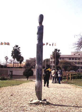 Weibliche Säule